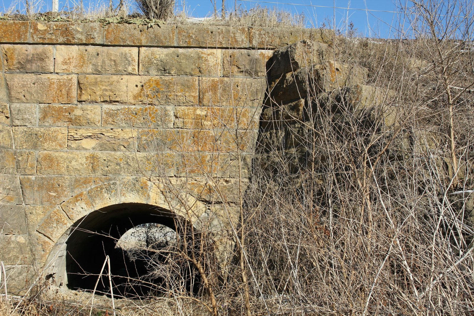 East abutment